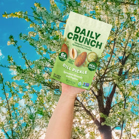Daily Crunch gluten-free, non-GMO snack made without artificial additives.