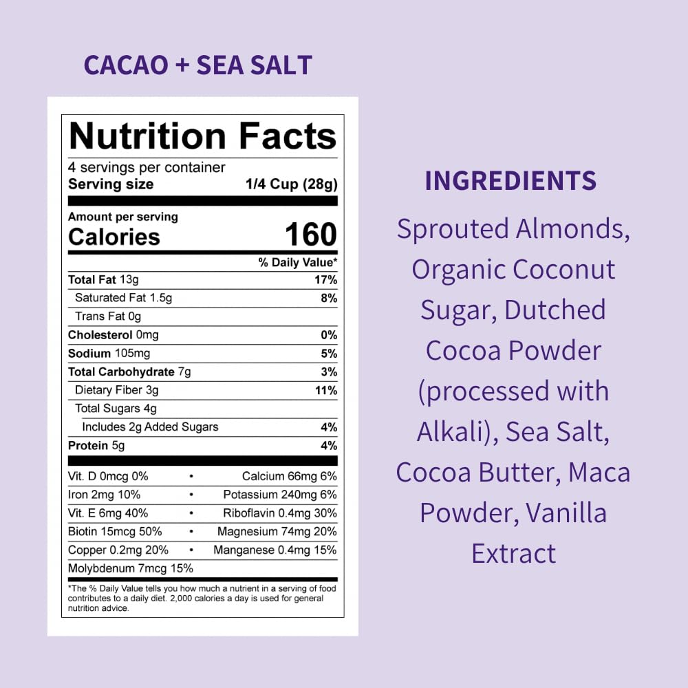 Daily Crunch Sprouted Almonds in a snack bowl, ready to go.