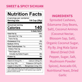 Sweet Sichuan cashews in a bowl showcase flavorful, low-sugar crunch perfect for gatherings.