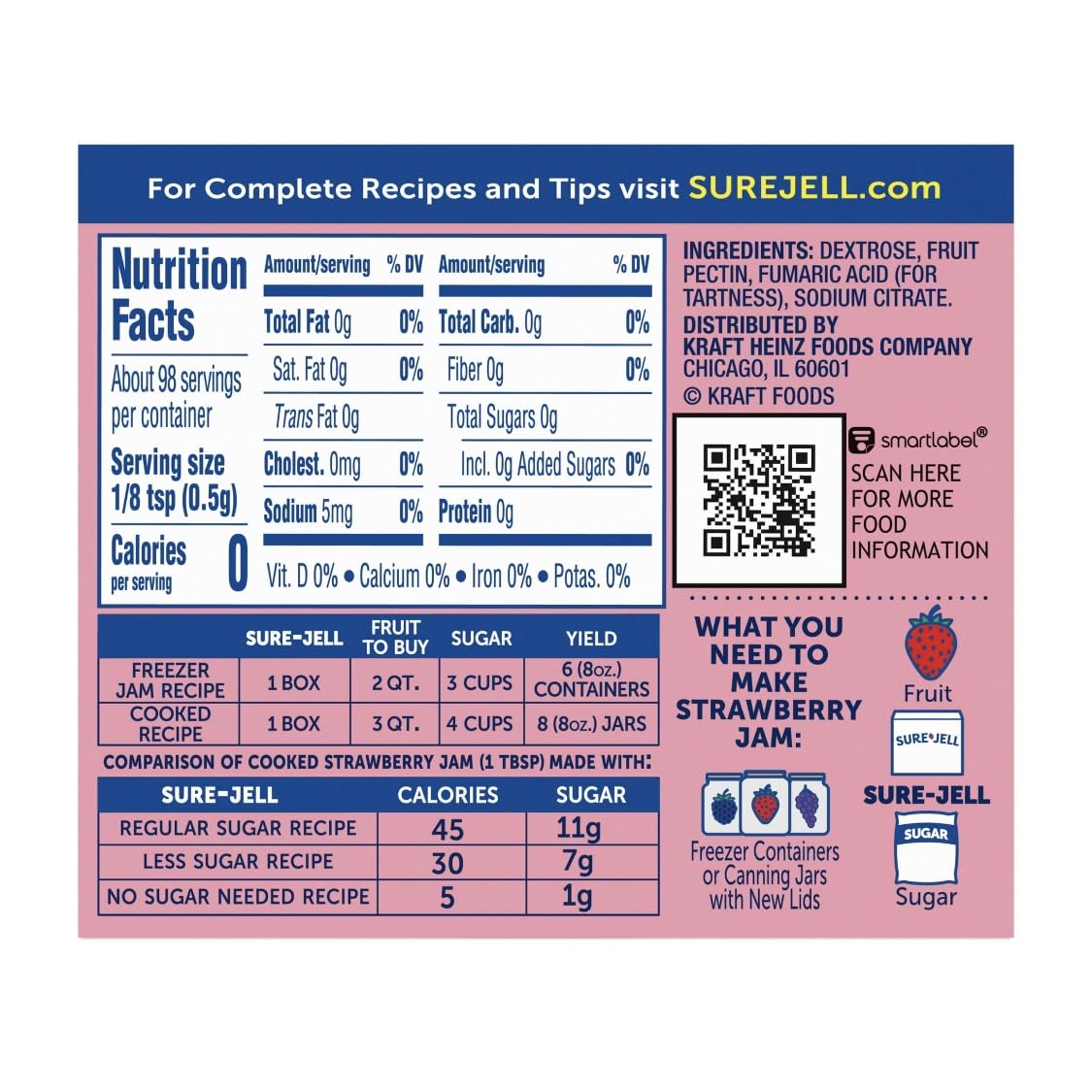 Daily Gemz spoon included with Sure Jell for precise measuring