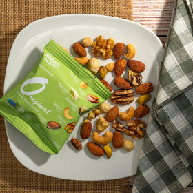 Daily Gourmet Nuts nitrogen flushed packaging preserves freshness