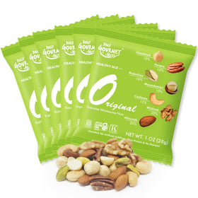 Daily Gourmet Nuts almonds in unsalted mix offering crunchy protein boost