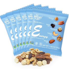 Daily Gourmet Nuts unsalted mixed nuts snack pack on the go for energy.