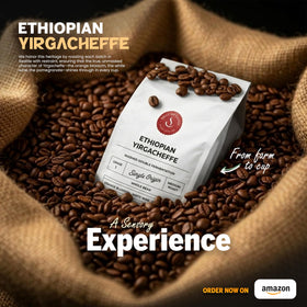 Daily Sips Rare Treasury Yirgacheffe fresh-roasted in Seattle for peak aroma.