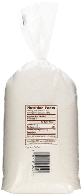 DAILYLIVE Hawaiian Sea Salt, medium grains close-up, great for seasoning.