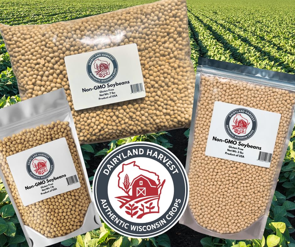 Dairyland Harvest soybeans stored properly stay fresh for future cooking.