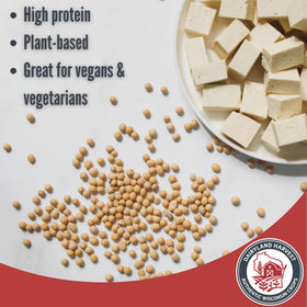 Dairyland Harvest soybeans ideal for firm, fresh tofu at home.