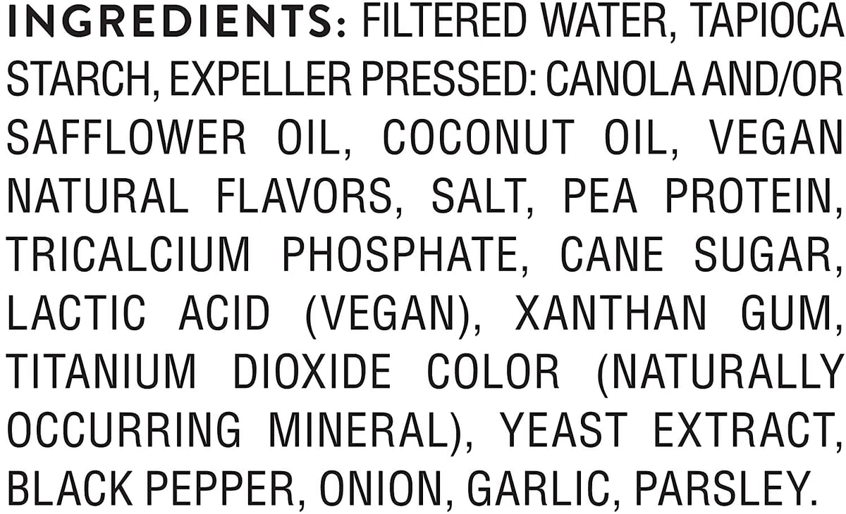 Gluten-free symbol beside the Daiya Alfredo sauce for safe meals.