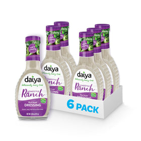 Daiya Homestyle Ranch dressing bottle front showing the dairy-free product and label