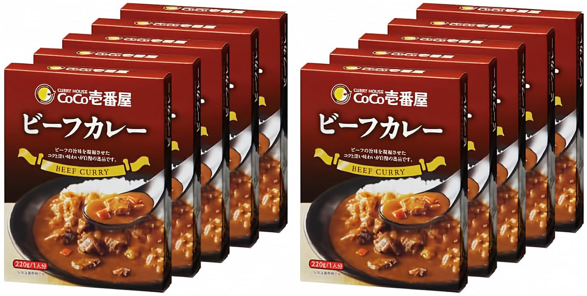 Dakomyo Coco Ichibanya curry 10-pack box for quick weeknight meals