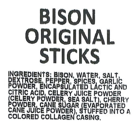 Dakota Pure Bison-stick-1-ounce-portion shows portable, portion-controlled protein.
