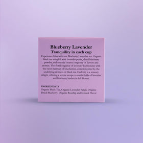 DAKSHIN Organic Blueberry Lavender Tea Bags gift-ready packaging