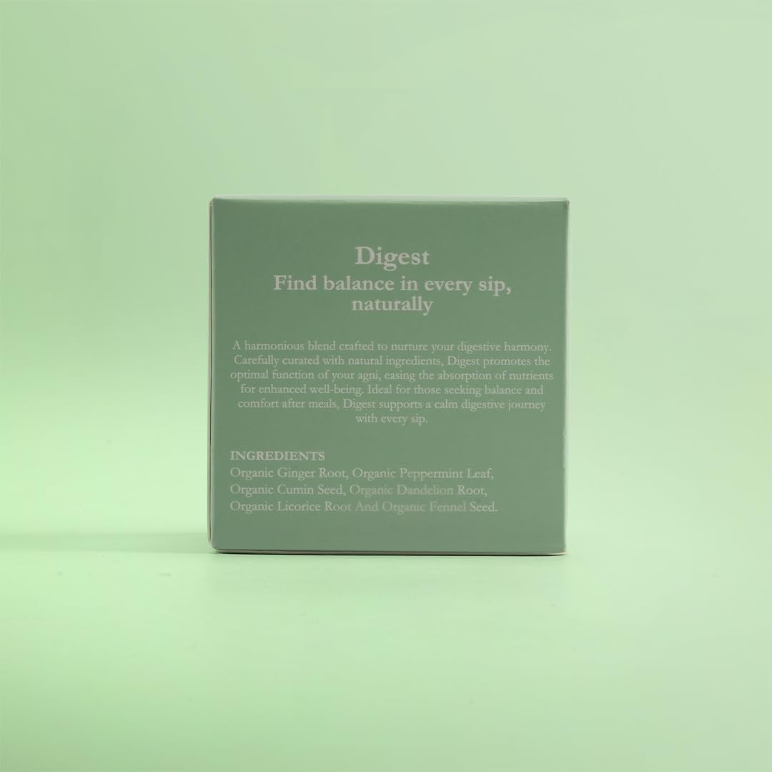 DAKSHIN Organic Digestive Tea Bags gift pack perfect for wellness gifting