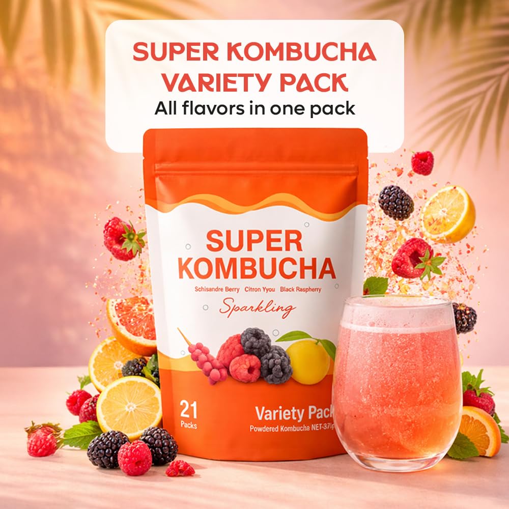 On-the-go prep with tear-stir-spark for instant fizz and flavor.