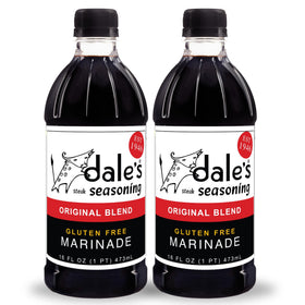 Dale's Original Steak Seasoning bottle top view adds bold beef flavor