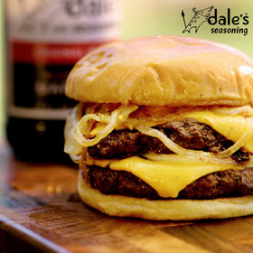 Dale's Steak Seasoning family dinner table with shared meals