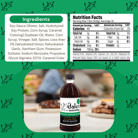 Dales steak seasoning gluten-free label highlights a cholesterol-free option