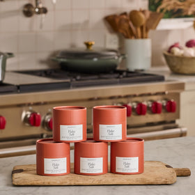 Dalkin & Co Flake Salt stored in an eco-friendly container.