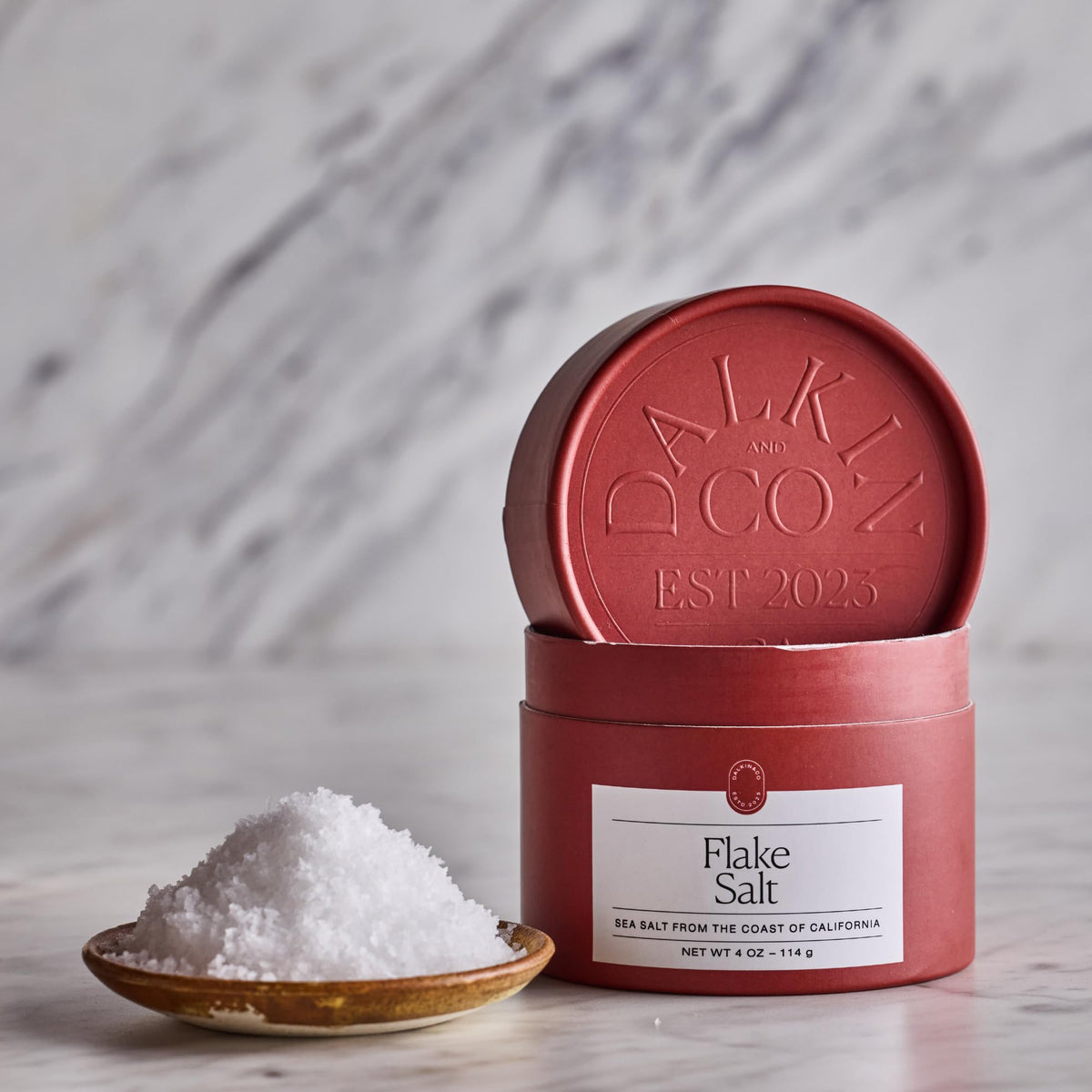 Dalkin & Co Flake Salt on vegetables elevates natural sweetness and brightness.