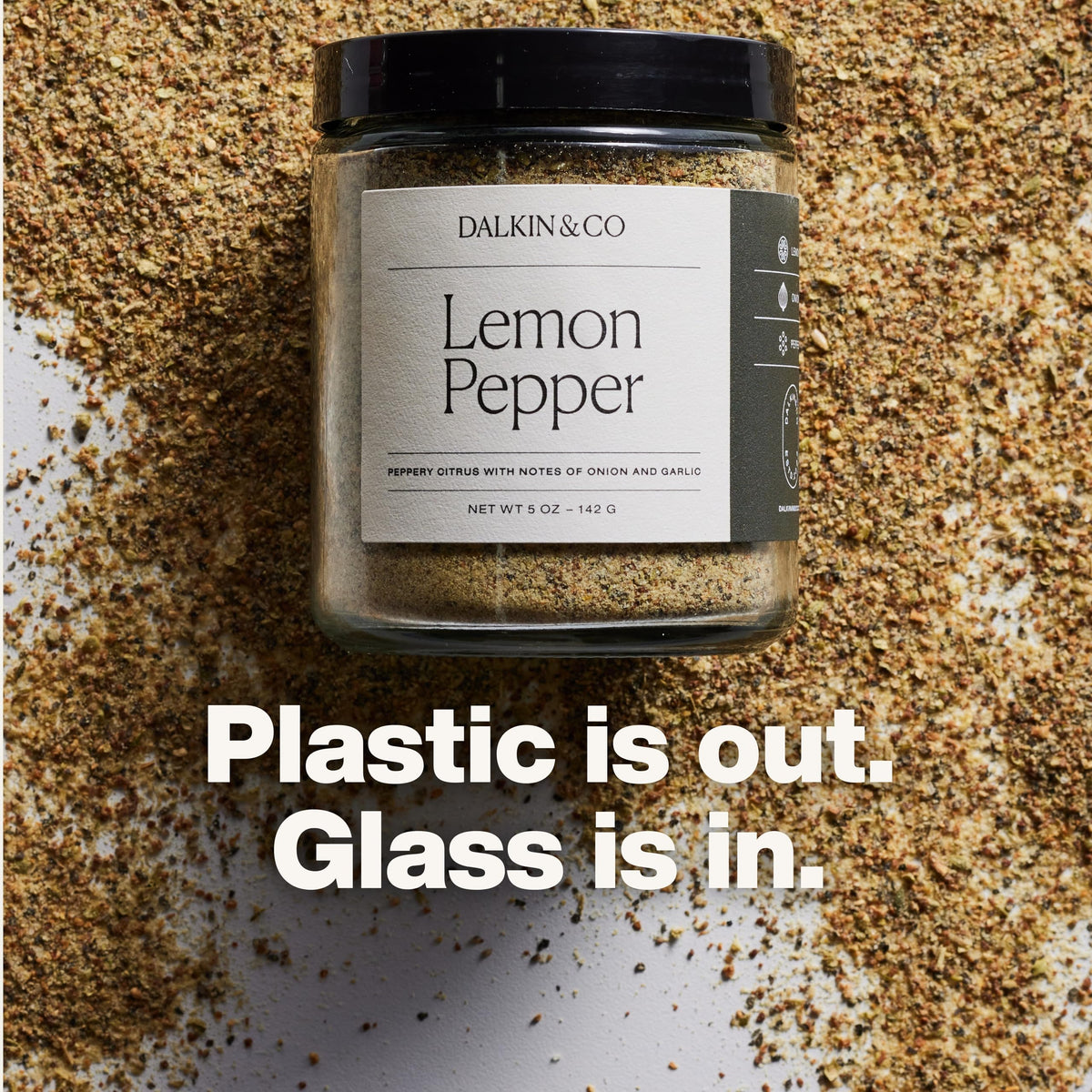 Dalkin & Co lemon pepper on fish fillet promises quick flavor boost.