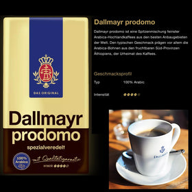 Dallmayr Prodomo ground coffee pack-2 ideal for daily drip or pour-over routines