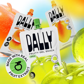 DALLY Fruity apple konjac jelly snack with appealing aroma and texture
