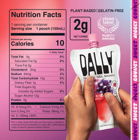 DALLY vitamin C 120mg pouch highlighting skin and immune support.