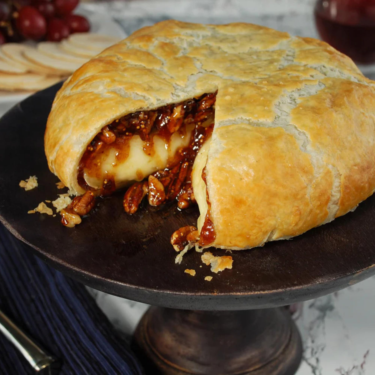 Dalmatia Fig Spread glaze on roasted chicken or vegetables for a subtle sweetness.