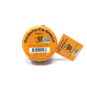 Dalmatia Fig Spread on toasted bread, a quick breakfast or snack option.
