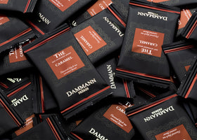 Dammann Frères caramel toffee aroma emphasizes inviting scent during tea ritual