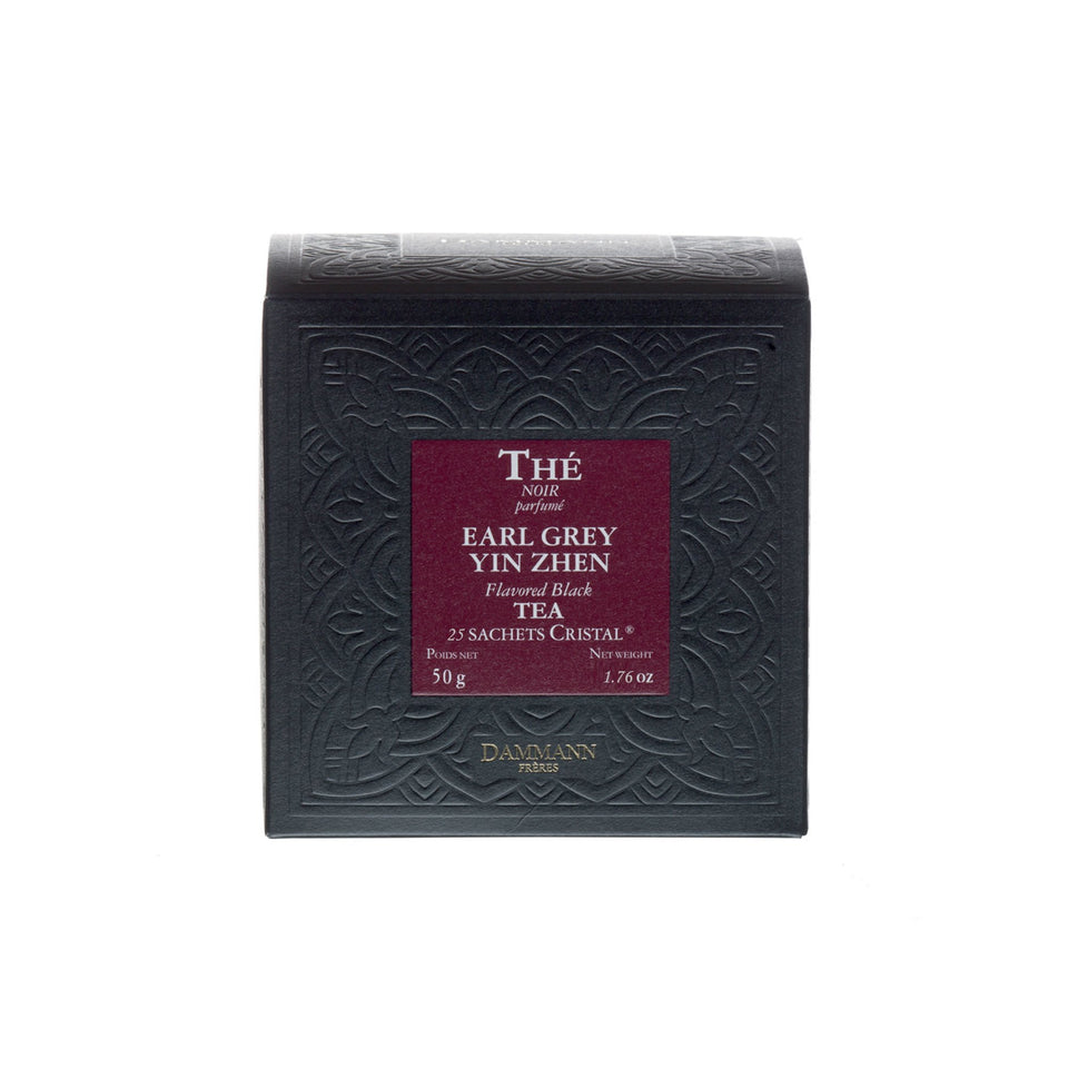 Dammann Frères Earl Grey tea bags showcase bergamot aroma for daily rituals