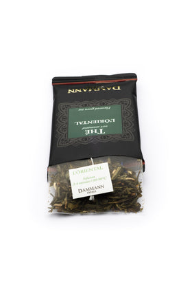 Dammann Freres Oriental aroma bouquet highlighting fruity notes.