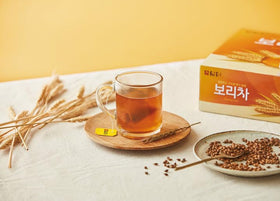 Damtuh 100-count tea bags package for everyday caffeine-free sipping.
