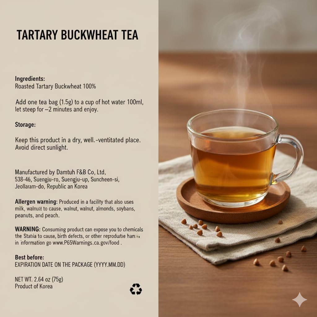 Damtuh 100 bags value-pack stacked for daily tea routines