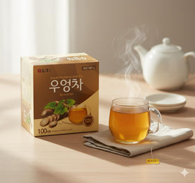 Damtuh Burdock Tea roasted root slices showcase earthy flavor.