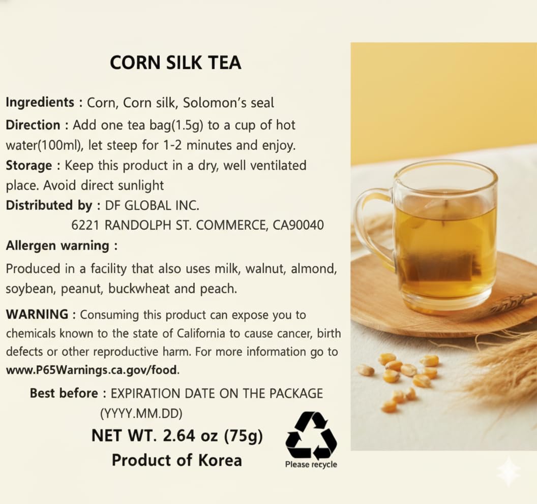 Damtuh caffeine-free herbal tea ideal for any time of day.