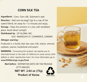 Damtuh caffeine-free herbal tea ideal for any time of day.