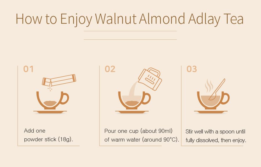 Damtuh hot water dissolves the stick quickly for fast prep.