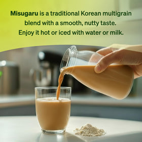 Damtuh Misugaru dispensed sticks for easy on-the-go portions.