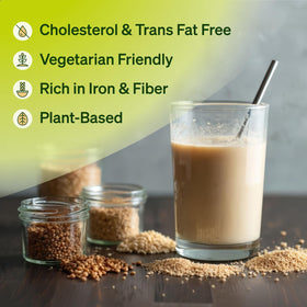 Damtuh Misugaru roasted grains ingredients highlight rich, multi-grain nutrition.