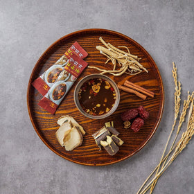 Damtuh Ssanghwa Tea box and mug showcasing traditional Korean heritage.