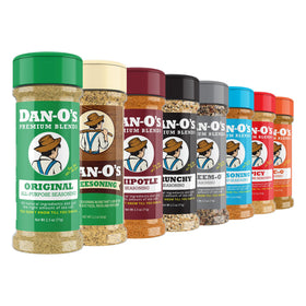 Dan-O’s Original seasoning bottle for versatile all-purpose flavor on any dish