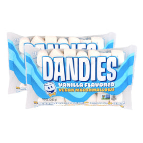 DANDIES vegan marshmallows 2-pack ready for roasting