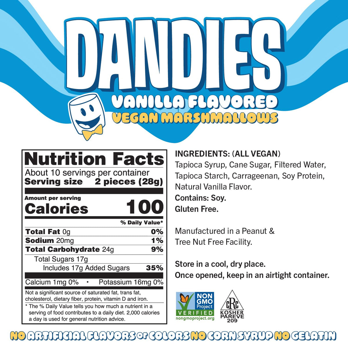 DANDIES marshmallows s'more setup, campfire-friendly indulgence.