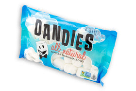 DANDIES marshmallows in 3-pack, snack-ready and convenient