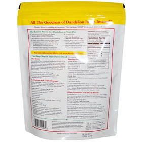 Dandy Blend dandelion bags served hot or cold for versatile enjoyment