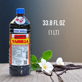 Pouring Danncy Vanilla Dark to enrich cakes and coffee with depth