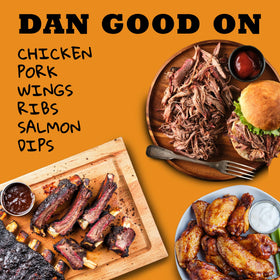 Dan-O’s Sweet & Tangy Tamarind on ribs while grilling for juicy flavor