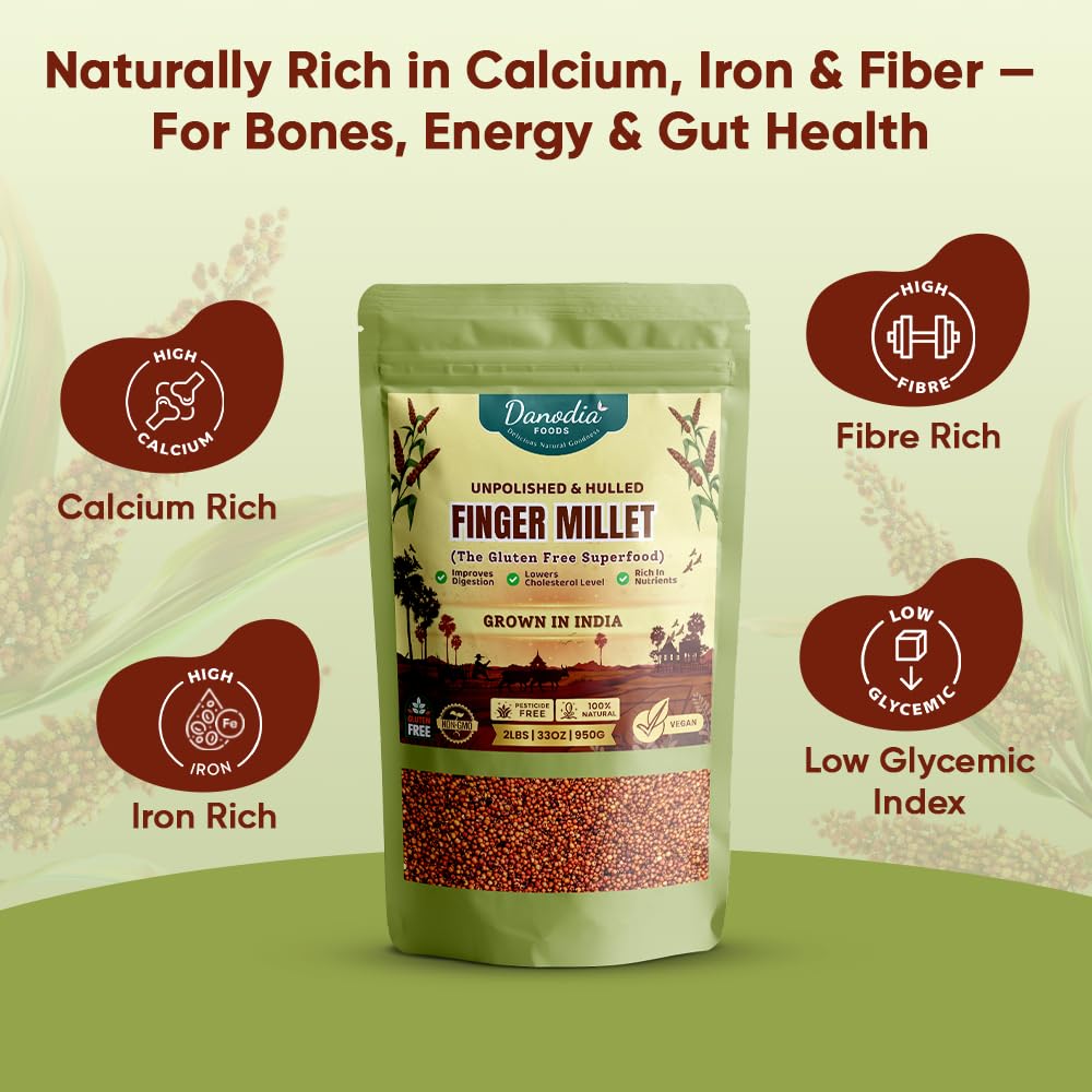 Danodia Foods finger millet cooked porridge with comforting flavor.