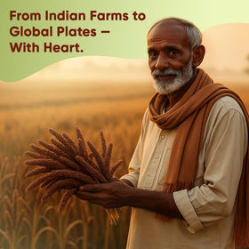 Danodia Foods Indian-origin organic millet with quality checks.